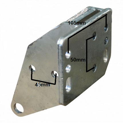 Knott Frein à inertie Support de roue jockey (KF 7.5 - KF 20)