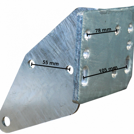 Knott Frein à inertie Support de roue jockey KF27/KF30