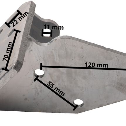 Knott Frein à inertie Support de roue jockey KF27/KF30