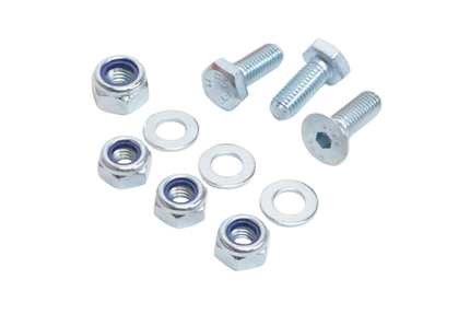 Knott Jeu de vis et d'ècrous pour supports de roue jockey