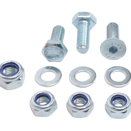 Knott Jeu de vis et d'ècrous pour supports de roue jockey