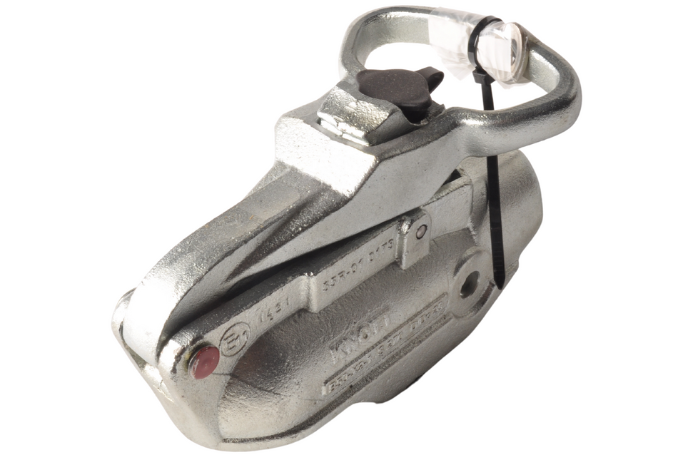 Knott Knott AV50 - rond 50 mm - 2700 kg - Boîtier d'attelage freinée - Serrures intégrées incluses