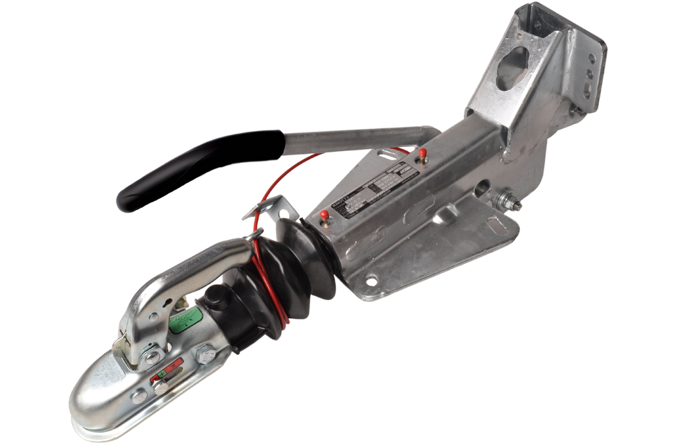 Knott Knott Frein à inertie pour remorque - KF13-C mécanique - capacité max : 1300 kg - connexion au timon en V - y compris la console pour roue jockey