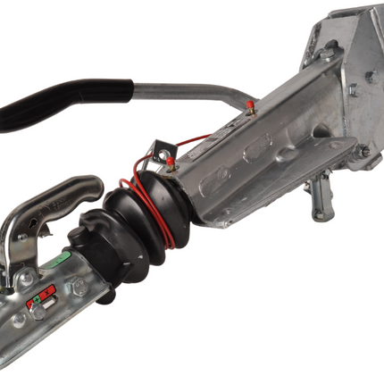 Knott Knott Frein à inertie pour remorque - KF20 - capacité max : 2000 kg - connexion au timon en V - y compris la console pour roue jockey