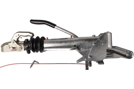 Knott Knott Frein à inertie pour remorque - KF27 - capacité max : 2700 kg - connexion au timon en V - y compris la console pour roue jockey