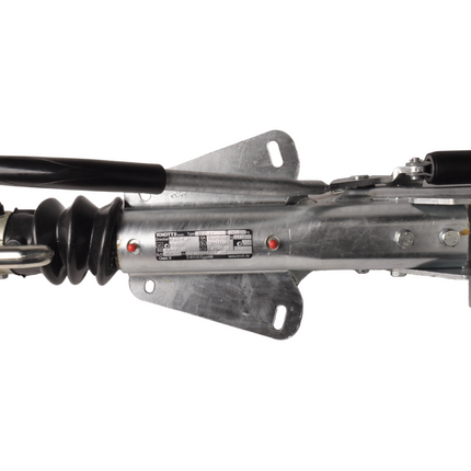 Knott Knott Frein à inertie pour remorque - KF27 - capacité max : 2700 kg - connexion au timon en V - y compris la console pour roue jockey