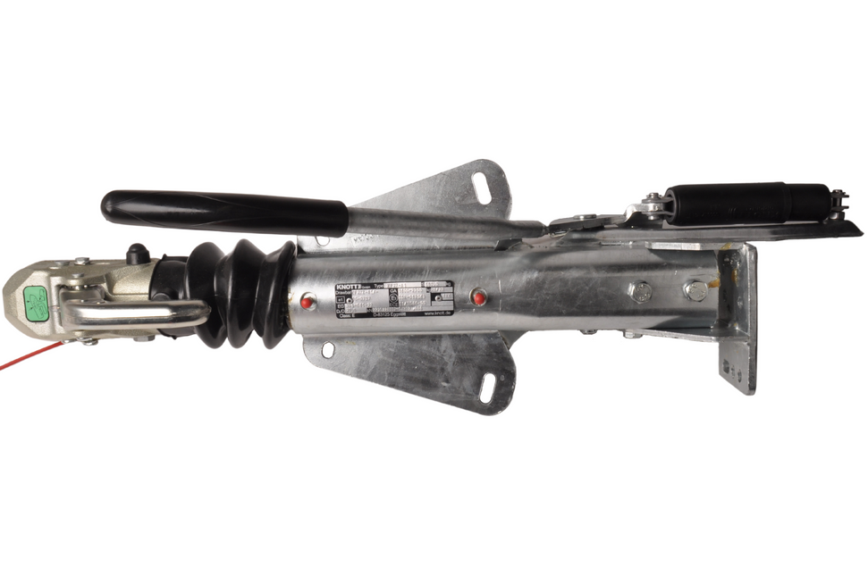 Knott Knott Frein à inertie pour remorque - KF27 - capacité max : 2700 kg - connexion au timon en V - y compris la console pour roue jockey