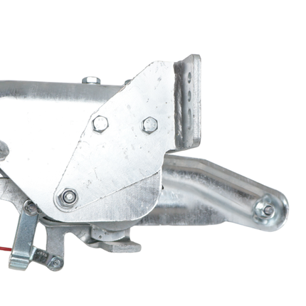 Knott Knott Frein à inertie pour remorque - KF27 - capacité max : 2700 kg - connexion au timon en V - y compris la console pour roue jockey