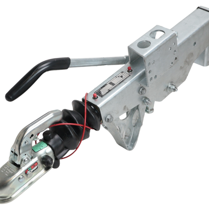 Knott Knott Frein à inertie pour remorque - KRV 13-C GF - capacité max : 1400 kg - carré 60 & 70 mm - y compris la console pour roue jockey