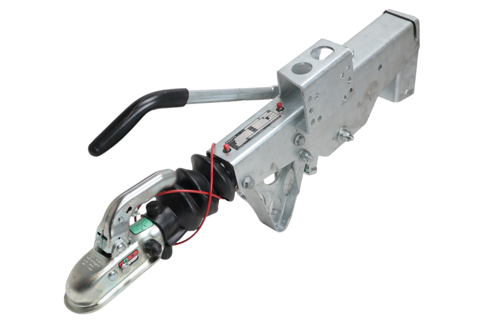 Knott Knott Frein à inertie pour remorque - KRV 13-C GF - capacité max : 1400 kg - carré 60 & 70 mm - y compris la console pour roue jockey