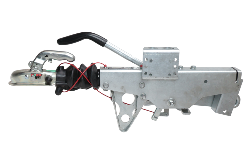 Knott Knott Frein à inertie pour remorque - KRV 13-C GF - capacité max : 1400 kg - carré 60 & 70 mm - y compris la console pour roue jockey