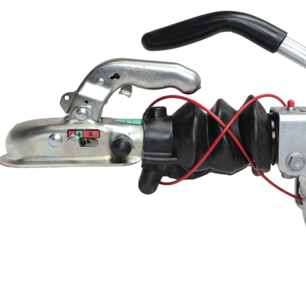 Knott Knott Frein à inertie pour remorque - KRV 13-C GF - capacité max : 1400 kg - carré 60 & 70 mm - y compris la console pour roue jockey