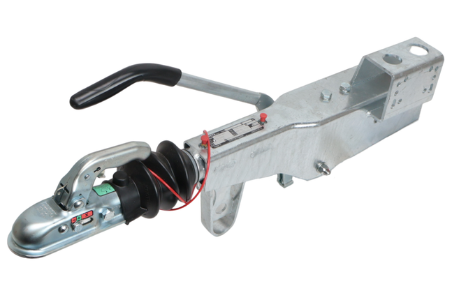 Knott Knott Frein à inertie pour remorque - KRV20A - capacité max : 2000 kg - carré 100 mm - y compris la console pour roue jockey