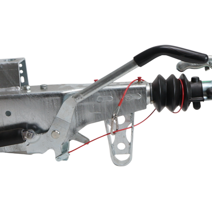 Knott Knott Frein à inertie pour remorque - KRV20A - capacité max : 2000 kg - carré 100 mm - y compris la console pour roue jockey