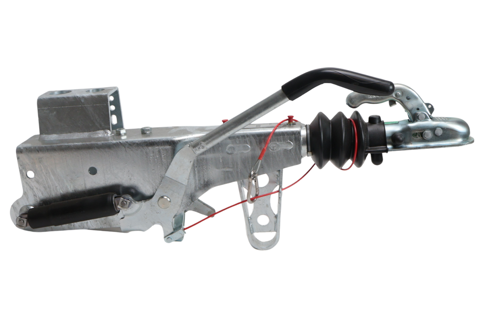 Knott Knott Frein à inertie pour remorque - KRV20A - capacité max : 2000 kg - carré 100 mm - y compris la console pour roue jockey