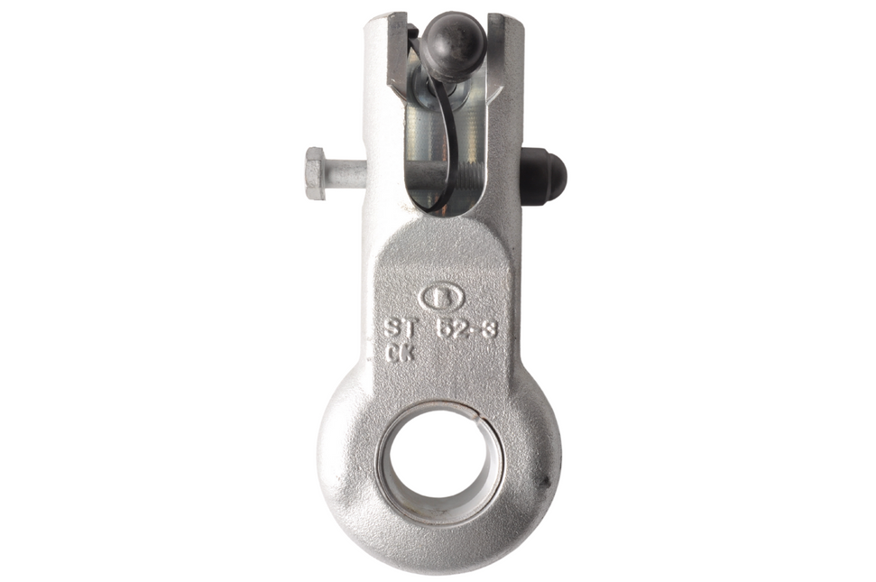 Knott Knott KF27 Œillet DIN - anneau d'attelage - rond 50 mm - 3500 kg - pour Remorque freinée