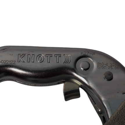 Knott Knott KF27A/K27-A - rond 50 mm - 2700 kg - Boîtier d'attelage freinée