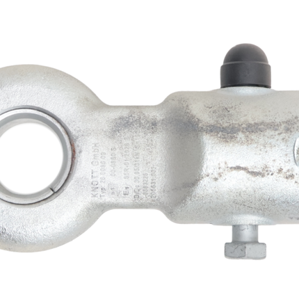Knott Knott KF35-D1 / KF35-D2 - anneau de din / anneau de timon - rond 50 mm - 3500 kg - pour remorques freinées