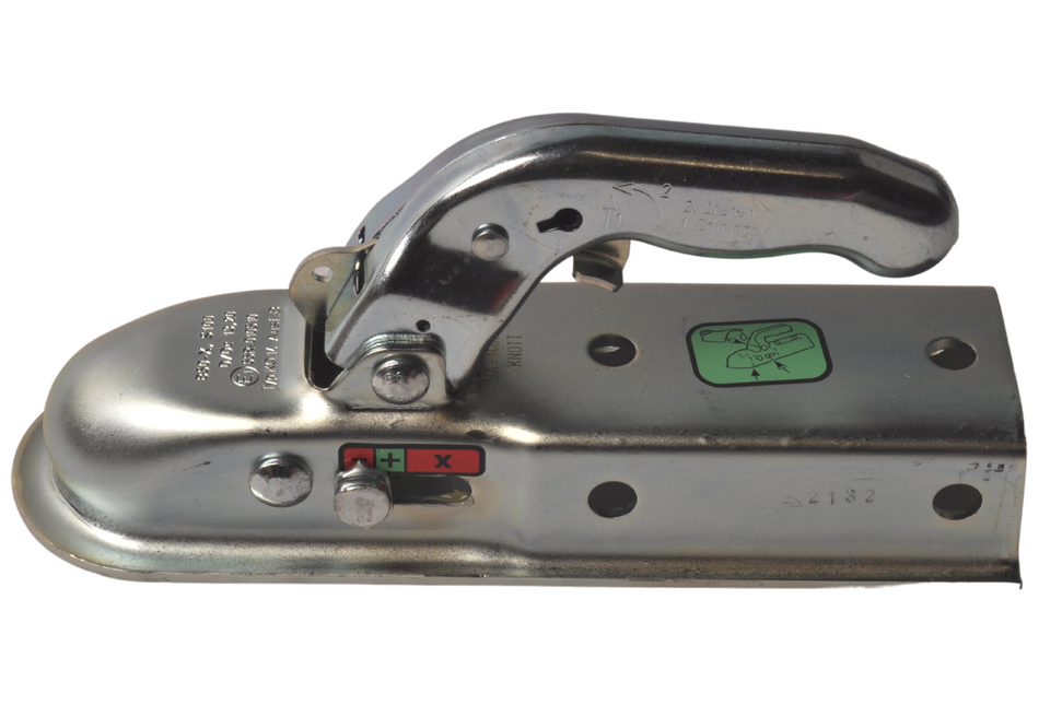 Knott Knott KQ14BN3 - Douille 60 mm - 1400 kg - Têtes d'attelage non freinées