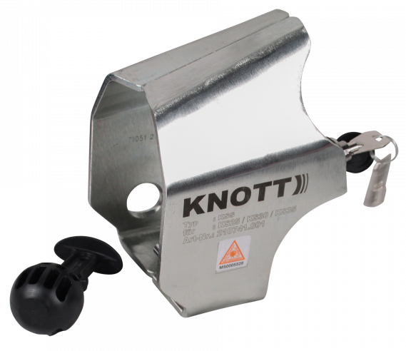 Knott Knott KSS premium SCM hitch lock - adapté à l'attelage KS25/30/35