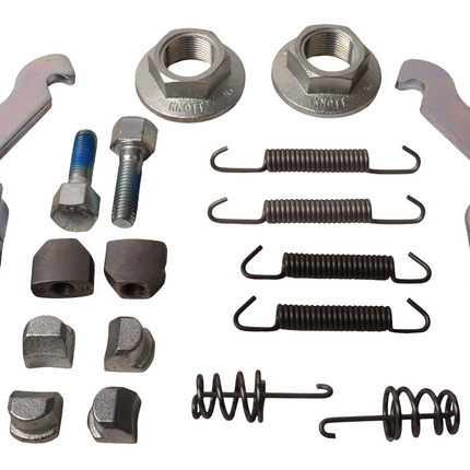 Knott Pack complet Garniture de frein Knott type 20-2425/1 - Pack complet