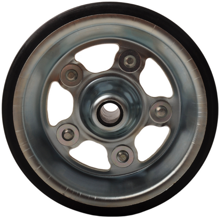 Knott Roue jockey 250x120 mm avec jante en acier - diamètre de moyeu de 20 mm - capacité de charge de 500 kg -