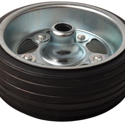Knott Roue jockey 250x120 mm avec jante en acier - diamètre de moyeu de 20 mm - capacité de charge de 500 kg -