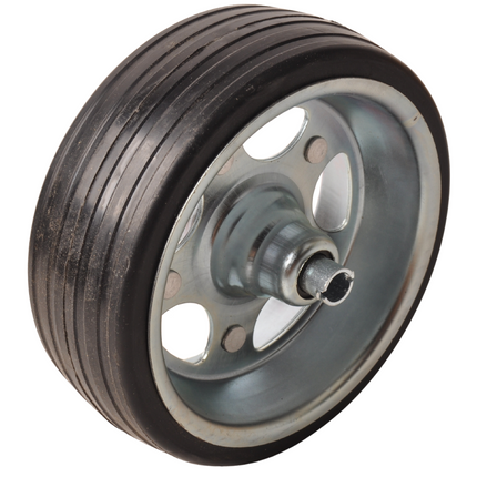 Knott Roue jockey 250x120 mm avec jante en acier - diamètre de moyeu de 20 mm - capacité de charge de 500 kg -