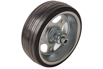 Knott Roue jockey 250x120 mm avec jante en acier - diamètre de moyeu de 20 mm - capacité de charge de 500 kg -