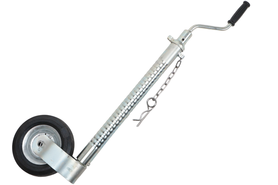 Knott Roue jockey Ifor Williams - 48 mm - nervuré- 200 kg - jante en acier