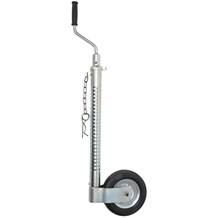 Knott Roue jockey Ifor Williams - 48 mm - nervuré- 200 kg - jante en acier