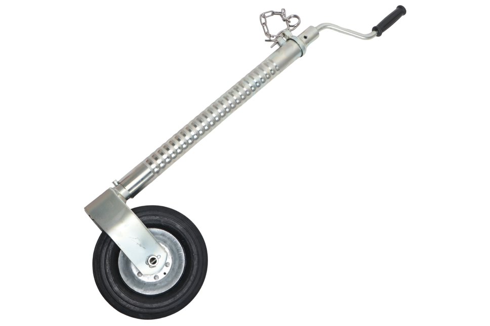 Knott Roues jockey Ifor Williams - 48 mm - capacité de charge :250 kg - nervurée - jante en acier