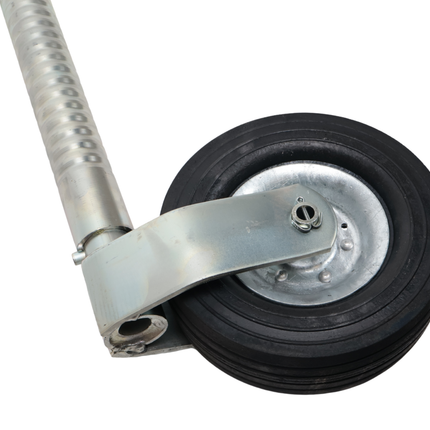 Knott Roues jockey Ifor Williams - 48 mm - capacité de charge :250 kg - nervurée - jante en acier