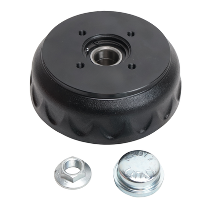 Knott Tambour de frein Knott - 200x50 mm - 4x100 - y compris écrou à bride et cache-moyeu