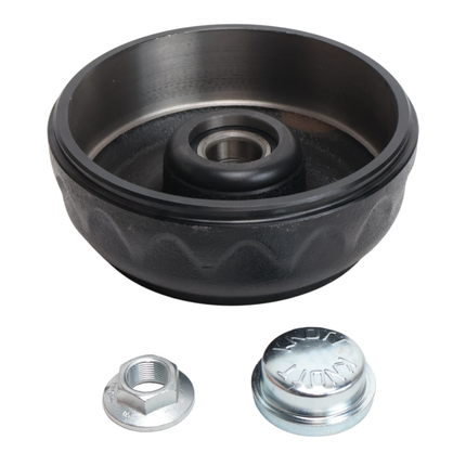 Knott Tambour de frein Knott - 200x50 mm - 4x100 - y compris écrou à bride et cache-moyeu