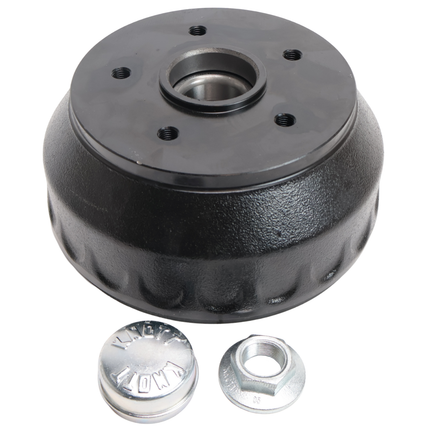 Knott Tambour de Frein Knott - 200x50 mm - 5x112 - roulement compact, écrou à bride et capuchon de moyeu