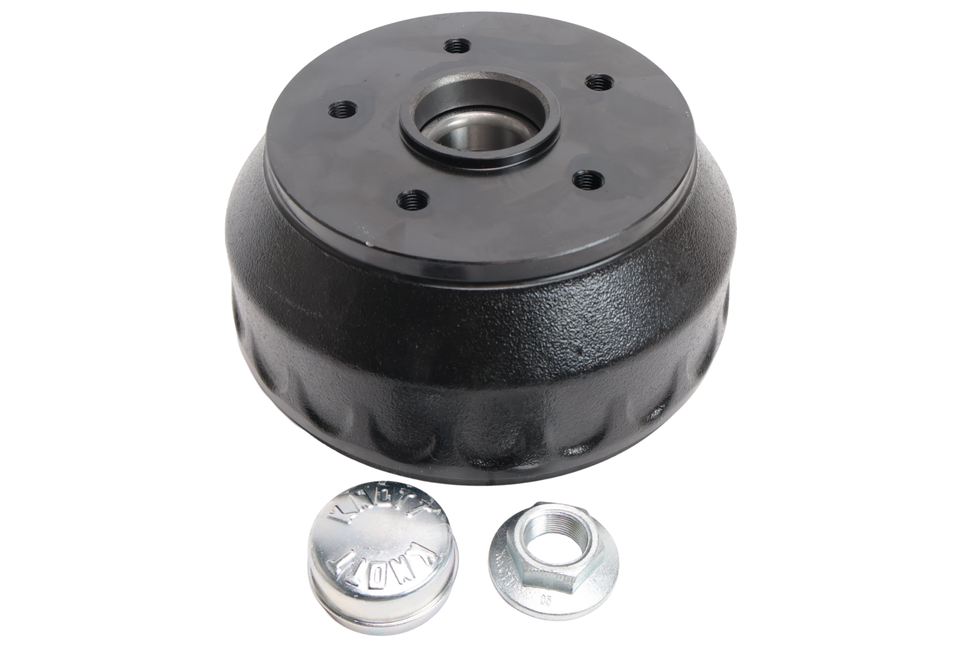 Knott Tambour de Frein Knott - 200x50 mm - 5x112 - roulement compact, écrou à bride et capuchon de moyeu