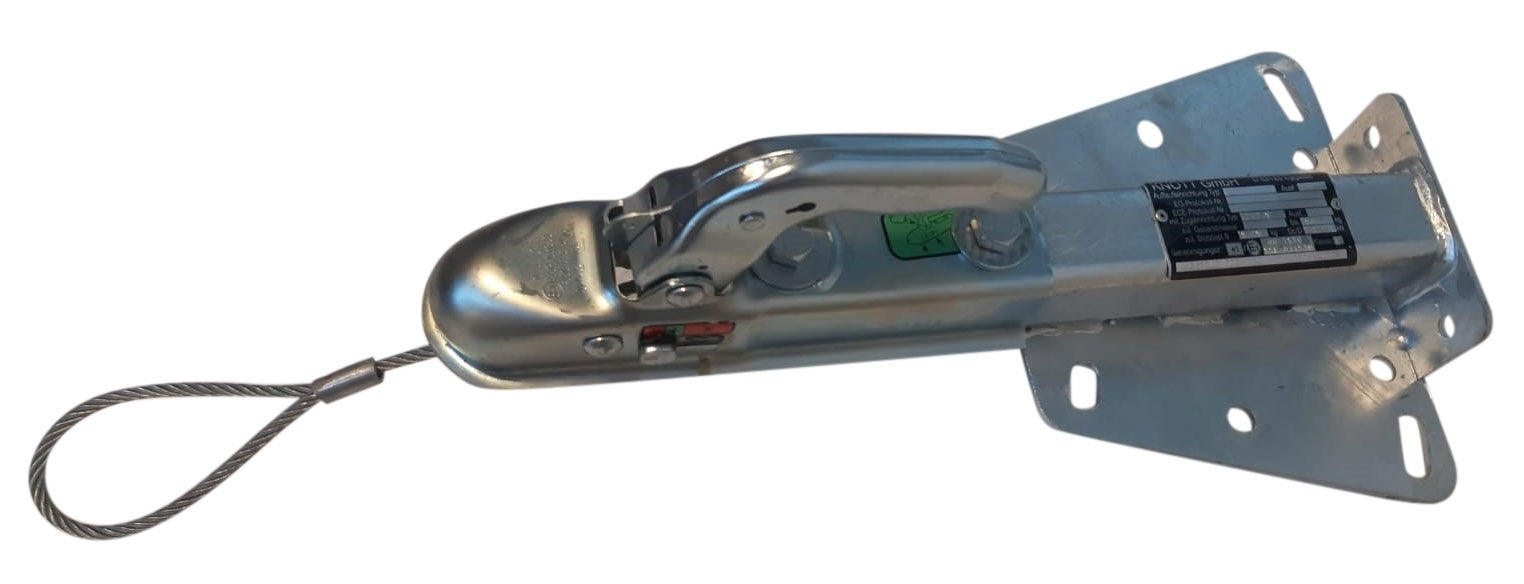 Knott Timon en V Knott - douille 50 mm - 750 kg - Têtes d'attelage non freinées