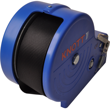 Knott Treuil manuel sans frein - 900/450 kg - sangle de treuil et crochet de levage inclus - 2 vitesses