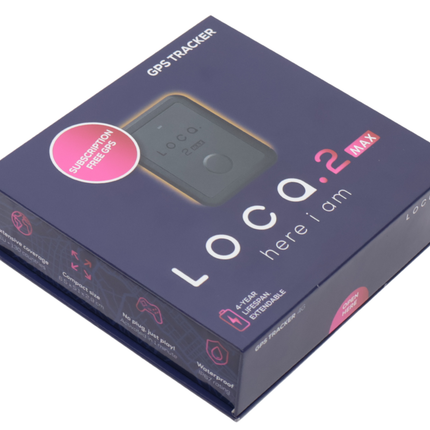 Loca Loca 2 MAX Traceur GPS sans abonnement - Plug & Play