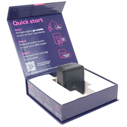 Loca Loca 2 MAX Traceur GPS sans abonnement - Plug & Play