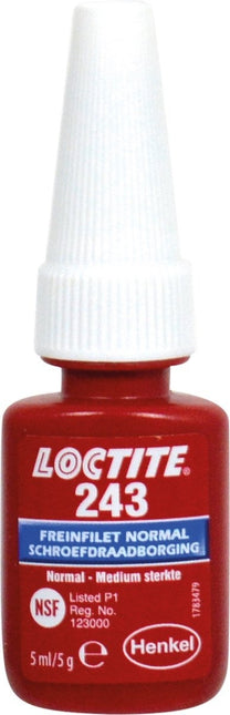 Loctite Freinfilet Loctite moyenne force 243 - 10 ml