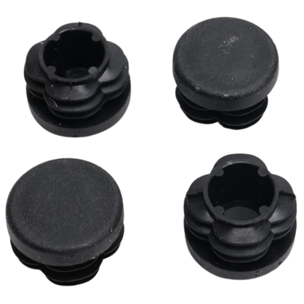 Metalmec Kit de supports pour rampe de chargement en aluminium Metalmec - 2 supports + 4 bouchons de blocage