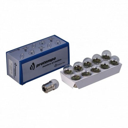 Novio 10x ampoules à baïonnette BA15S 12V 5W