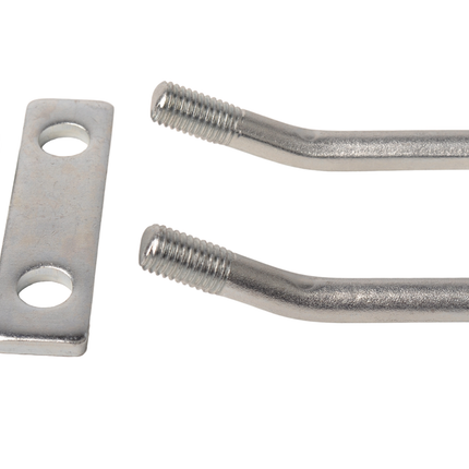 Novio Ancrage au sol M12 - 90x107 mm
