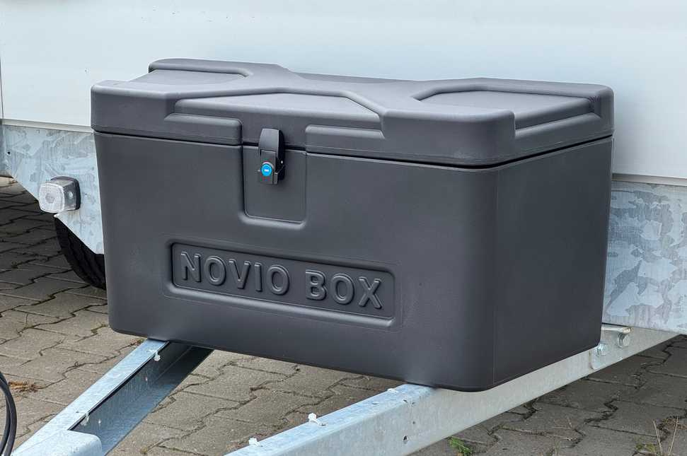 Novio Boîte à outils pour remorque Novio avec Serrures intégrées - 770x355x370 mm