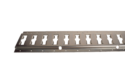 Novio Rails d'arrimage de charge de 2,5 mm d'épaisseur - 150 cm