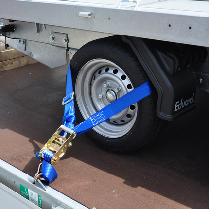 Novio Sangle d’arrimage pour porte-voiture - 200x5 cm - charge de rupture 5000 kg - modèle Y