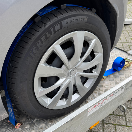 Novio Sangle d’arrimage pour porte-voiture - 250x5 cm - charge de rupture 860 kg
