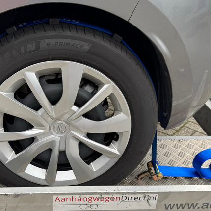 Novio Sangle d’arrimage pour porte-voiture - 250x5 cm - charge de rupture 860 kg